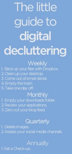The Little Guide to Digital Decluttering