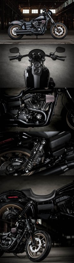 The Low Rider S takes factory custom design to a raw and powerful new edge. | Harley-Davidson #DarkCustom