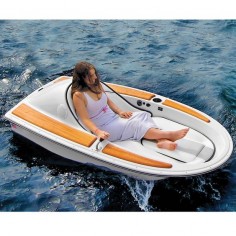 The One-Person Electric Watercraft - Hammacher Schlemmer. For when you just need to escape.