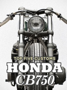 The original Honda CB750 Four is one of the most sought-after bikes to customize. And it’s not hard to see why: classic 1970s style, peerless performance for its era, and that legendary Honda engineering. Click through to see our five best CB750 customs—including the Wrenchmonkees' "Gorilla Punch" shown above.