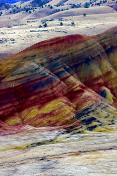 The Painted Hills, Oregon. A geological wonder!
