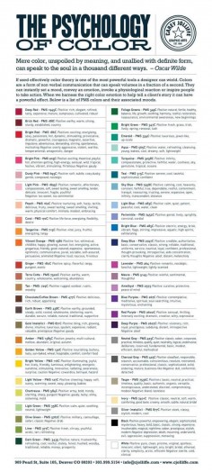 The Psychology of Color — Carey Jolliffe