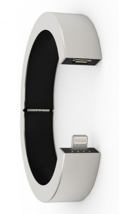 The QBracelet looks like a stylish piece of wrist candy, but is in fact a portable charger capable of delivering juice to your iPhone or Android device.