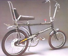 The Raleigh Chopper.  I'd take it over the Stingray any day.  #vintage #cycling #bicycles #choppers