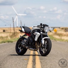 The Triumph Street Triple Single Headlight Conversion by Motodemic allows you to completely change the look of your bike.