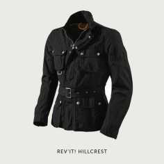 There are numerous remakes of the classic waxed cotton motorcycle jacket, from haute couture versions with silly prices to cheap-and-nasty knock-offs. But customer feedback is suggesting that the new REV’IT! Hillcrest is one of the best. There’s no rocket science here: just respectful styling, a mesh liner to keep you cool during warmer days, and three colors: black, blue and titanium. Good value at $260.