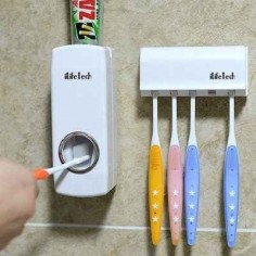 This automatic toothpaste dispenser.