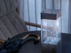 This Box Shows Tomorrow’s Weather Forecast On Your Table With REAL Rain And Clouds