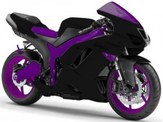 This is insane. Purple Motorcycle ♥ if someone bought me this I would so learn to ride lol.