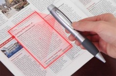 This pen scans, writes, and records. It's just like the spy movies!