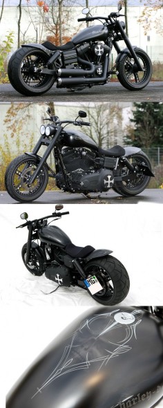 Thunderbike Dark Bob (customized Harley-Davidson Street Bob FXDB)