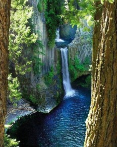 Toketee Falls, North Umpqua, Oregon