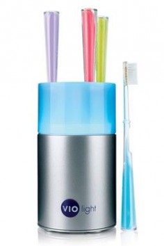 Toothbrush Sanitizer! Cool invention. I'm really picky about the cleanliness of my toothbrush
