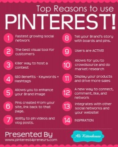 Top Reasons to Use #Pinterest
