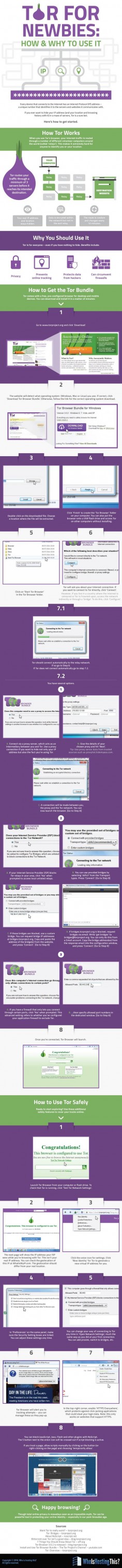 Tor for Newbies: How and Why to Use It #infographic #Browser #Internet #Tor