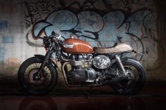 Triumph Cafe Racer Rat by Fifty Garage #motorcycles #caferacer #motos | 