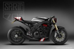 Triumph Speed Triple concept by Spirit Of The Seventies  ST3-N