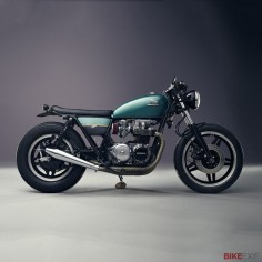 Turkey is not the first country you’d associate with custom motorcycles, but a young company called Bunker Custom Cycles is doing its best to change that. This elegant, beautifully finished Honda CB650 Custom comes from Istanbul and it’s the work of Mert Uzer and his engineer brother Can.