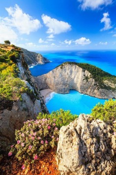 Turquoise Sea, Navagio Bay, Greece