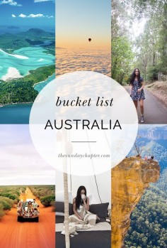 ULTIMATE Australian bucket list! Things to tick off around when visiting #Australia!