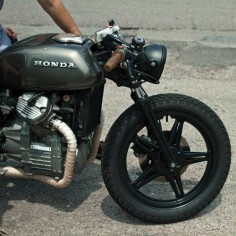 View From the Middle - Honda Café Racer