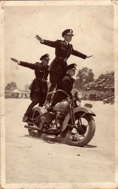 Vintage Motorcycle Photograph