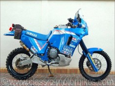 vintage Paris Dakar Rally Motorcycles | For the 1991 Paris Dakar Rally, the Yamaha French Importer “Sonauto ...