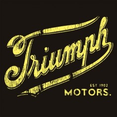 Vintage Triumph Motorcycles Logo