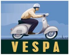 Vintage Vespa Ad