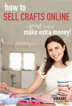 Want the SECRETS to selling crafts online? Selling your handmade crafts online is a great way to make extra money to help your family while you work from home. Design your own DIY project and create a home based business. Get the inside tips from a mom who successfully did it!