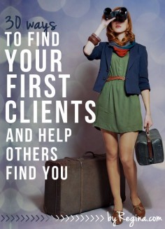 Whether you're an introvert, extrovert, or ambivert, these methods will help you reach out directly to find your first clients and help others find