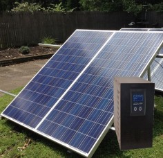 Whole House 2KW Solar Generator (2,000-Watt AC Output), Powered by 500-Watt 2-Solar Panels (2 kWh/day); DIY, For Off-grid and Back-up Power ; 30% Fed. Tax Credit
