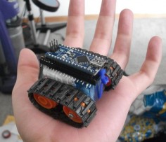 WigglePin: Arduino Nano based Robot project for around $20.