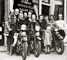 Women on Indian Motorcycles