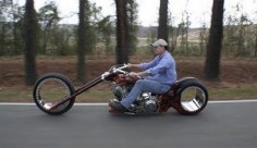 World's First Hubless Chopper ! | Cool Cars and Bikes