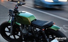 Yamaha XS400 Brat Style by Urban Motors #motorcycles #bratstyle #motos | 