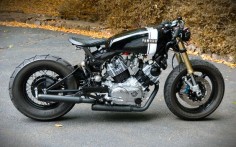 Yamaha XV1000 Cafe Racer ''Bulldog'' 1982 - David Bailey #caferacer #motorcycles #motos | 