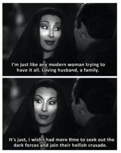 You can live your life the way you want to! | Community Post: 19 "Addams Family" Moments To Get You Through Valentine’s Day