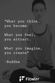 Your thoughts create who you become. Being positive not only affects your mood but also what you can accomplish and create in your life.