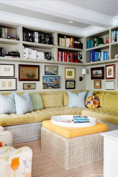 #1. Ceiling Shelves -- utilize all of that vertical space!  | 29 Sneaky Tips For Small Space Living