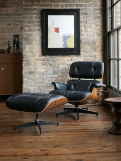 1. The Eames Lounge and Ottoman was released in 1956. It was the first chair that the Eames designed for a high-end market. It also became part of the permanent collection at the MoMA.