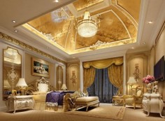 15 Luxury Bedrooms With Magnificent Chandeliers