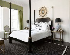 20 Elegant Black and White Bedroom Design Ideas W/ PICTURES