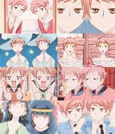 3/? favourite anime characters: hitachiin twins (Ouran High School Host Club) // BAHAHAHAHAHA IDIOTS. BUT I LOVE THEM SO MUCH