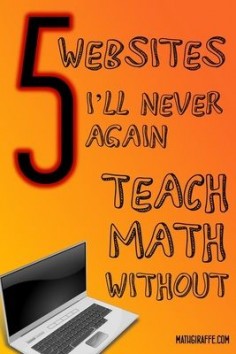 5 websites that can really help with math class!