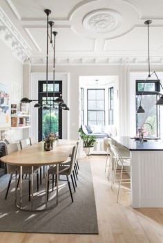 a Brooklyn Brownstone With a London Feel -- Wendy Goodman explores a Prospect Heights townhouse renovated with a London touch.