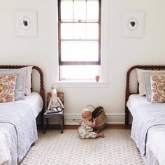 A moment of calm + sweetness #diamondtickingquilt #schoolhouseelectric (via @livinglifesmoments) / Shop our feed - link in profile