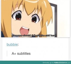 A+ subtitles