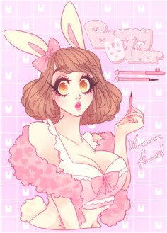 agent-lapin: Bunnyliner is a new cosmetics line dedicated to bringing out everyone’s inner kawaii - debuting with the eponymous Bunnyliner. It’s an eyeliner! Hurrah!♡ ♡ ♡ Check it out here ♡ ♡ ♡