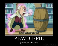 Ahh!! I love Fairy Tail and PewDiePie, SO THIS IS AWESOME!!!